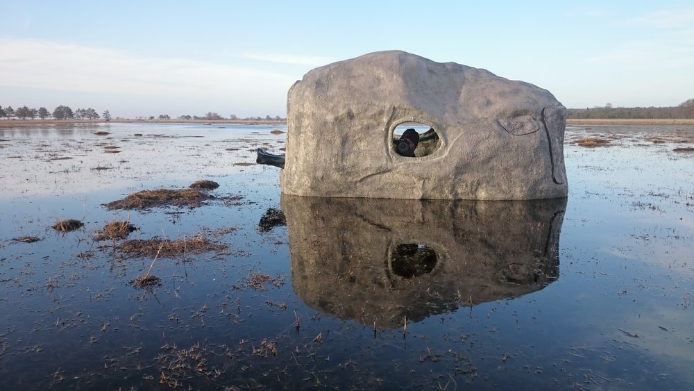 Floating Hide in Estonia