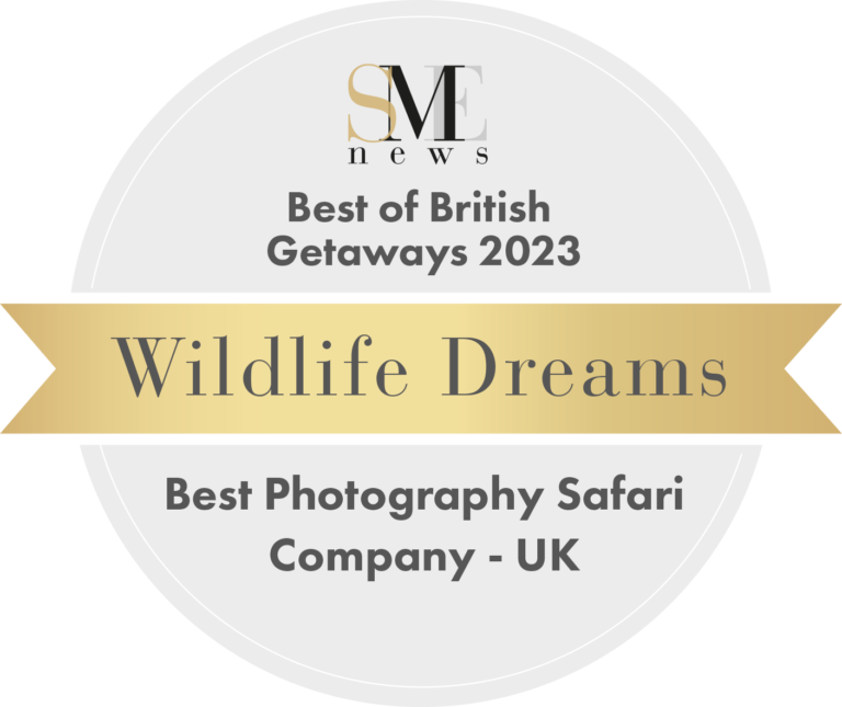 Wildlife Dreams - SME Best of British Getaways Awards 2023 Winners Badge