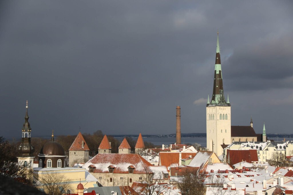 Tallinn, capital city of Estonia
